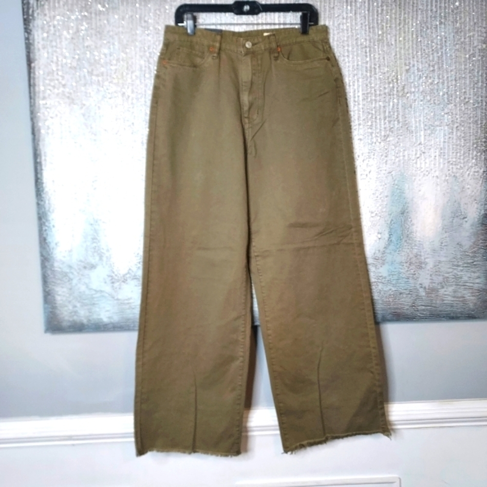 BLANKNYC The Franklin Rib Cage Wide Leg High waisted pants Sz-29